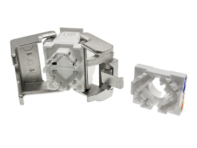 Moduł keystone RJ45 beznarzędziowy STP kat. 6A PLUS MB005-1