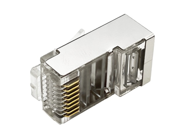 Wtyk przelotowy RJ45 STP kat.5e (op.100 szt)
