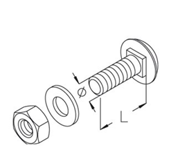 Śruba KLS 6x25,PKWiU 25.11.23.0