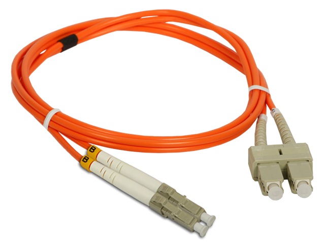 FO Patch cord MM LC-SC duplex 50/125 2.0m, FOC-LCSC-5MMD-2