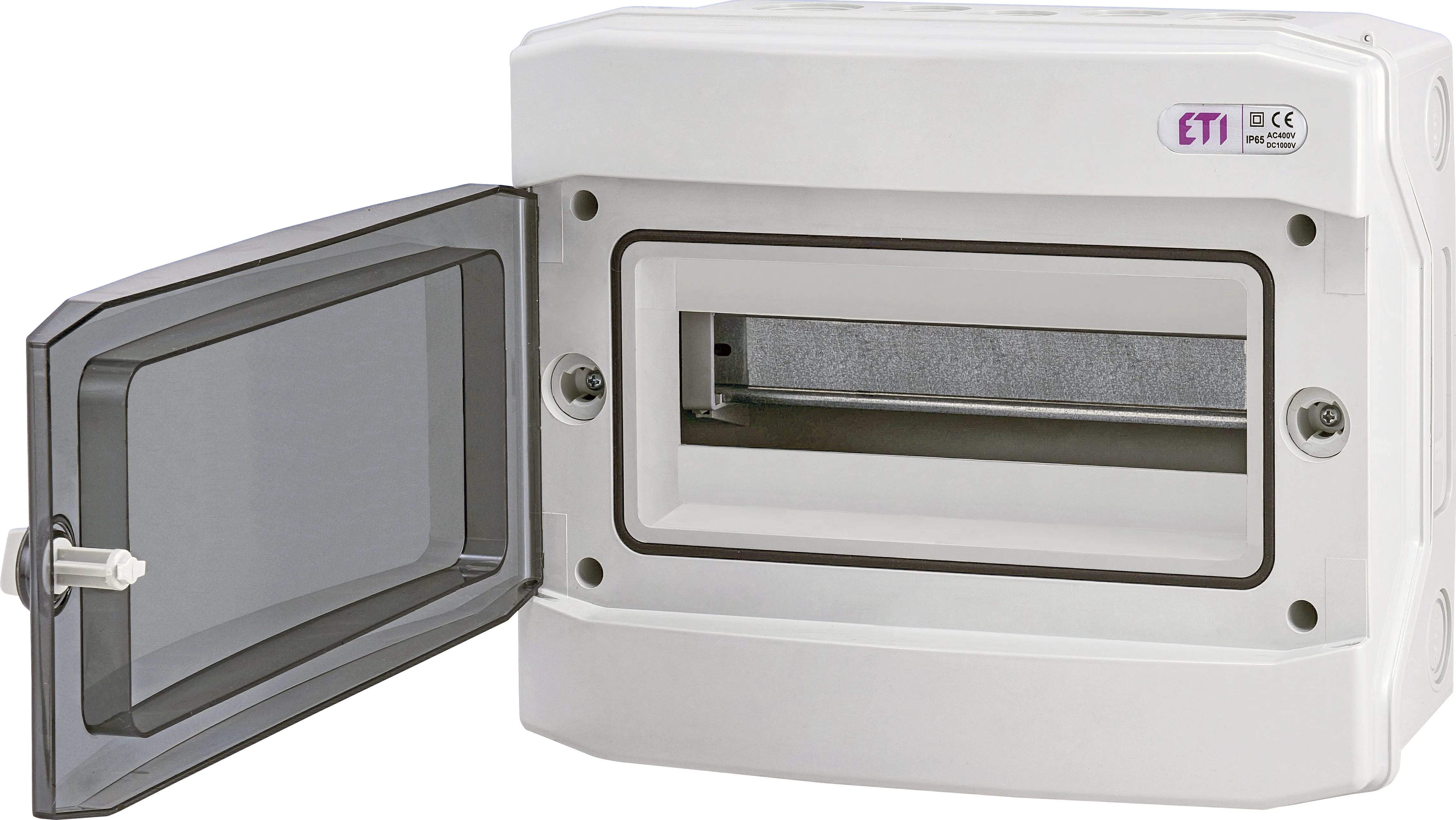 Rozdzielnica ECH-12PT obudowa natynkowa 12 mod. IP65 PV drzwi transparentne 001101062