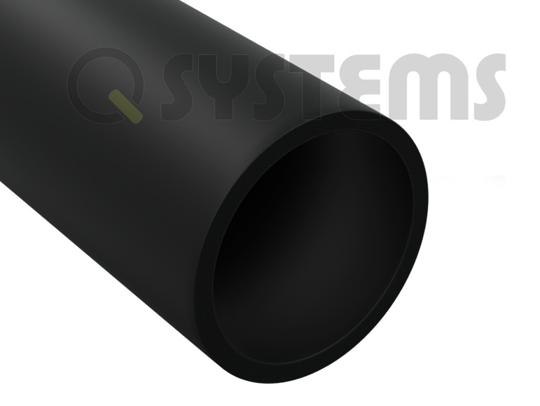 QRG UV 110 RURA GŁADKOŚCIENNA NA PRZESTRZENIE OTWARTE W ODCINKACH 3m bez kielicha śr. 110/10 mm czarna