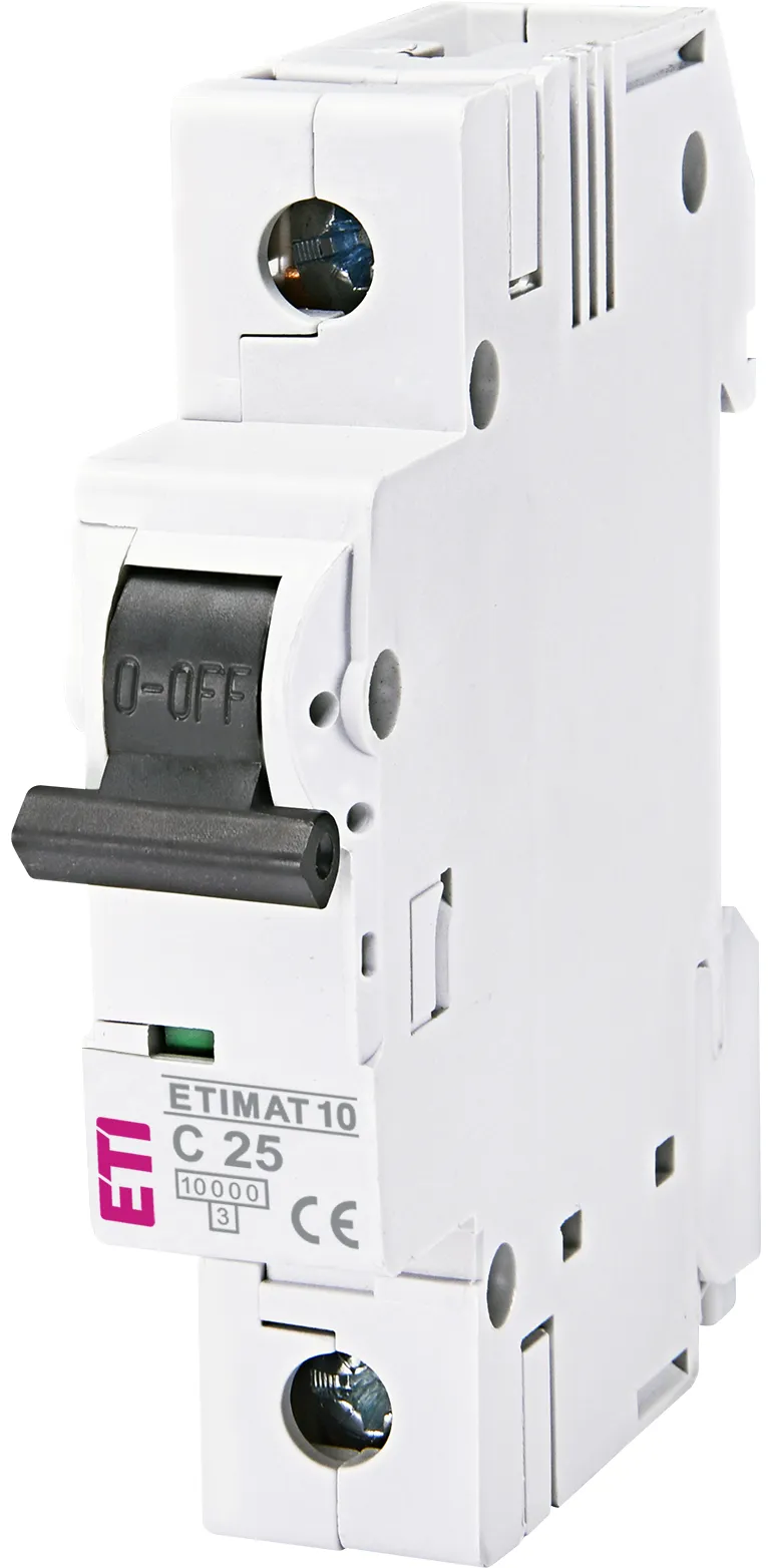 Wyłącznik nadprądowy 1P C 25A 10kA AC ETIMAT10 002131718