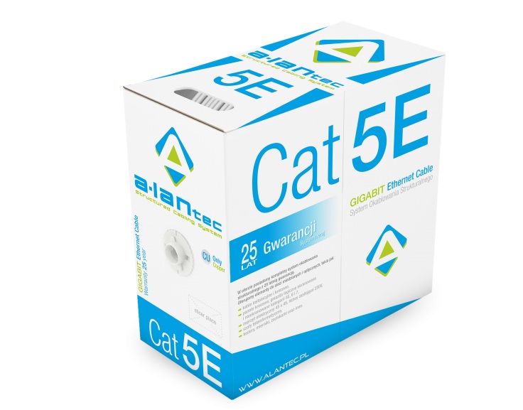 UTP KABEL 5E PVC 4PR 305m KIU5PVC305