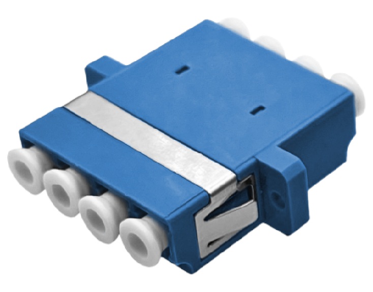Adapter światłowodowy jednomodowy SM LC quad ALANTEC FOA-LC-SMQ