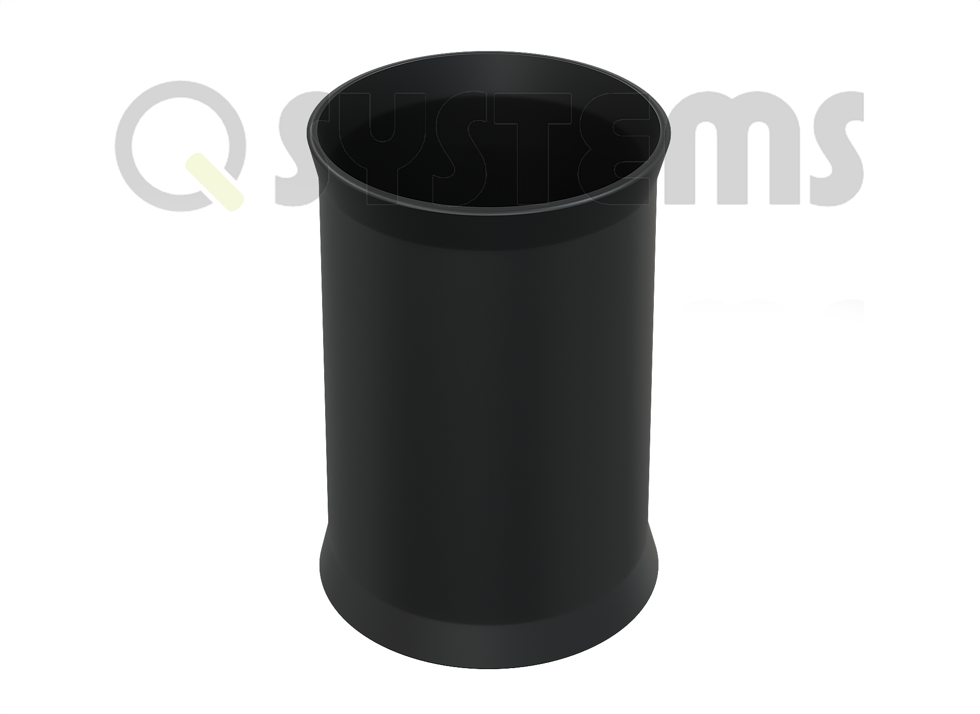 QZK 40 Złaczka do rur karbowanych śr.40mm CZARNY