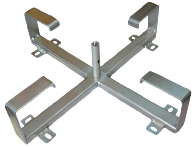 Stelaż zapasu kabla 35x35cm, kolor biały, FOZK-S-35-B