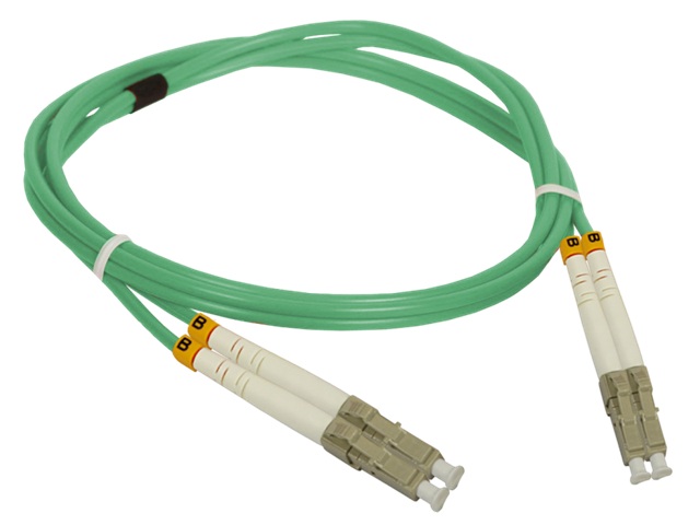 FO Patch cord MM OM3 LC-LC duplex 50/125 1.0m, FOC-LCLC-5MMD-1-3
