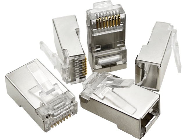 Wtyk RJ45 STP kat. 6 op.100szt., WT107